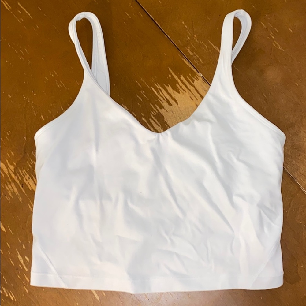 Align Tank White Size 6